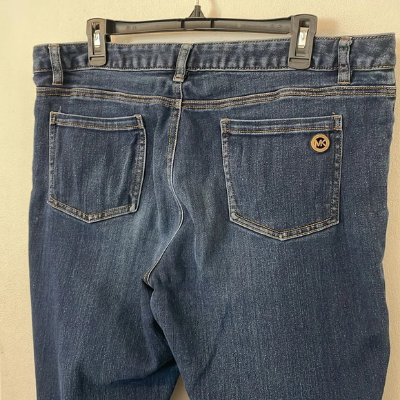 Michael Kors Straight Leg Jeans 12 - Picture 4 of 5